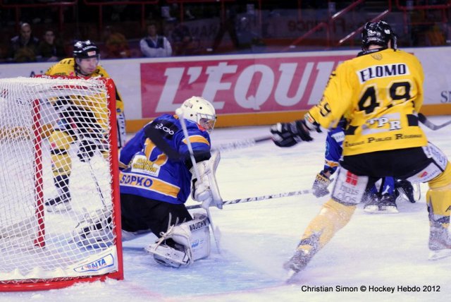 Photo hockey match Rouen - Dijon  le 29/01/2012
