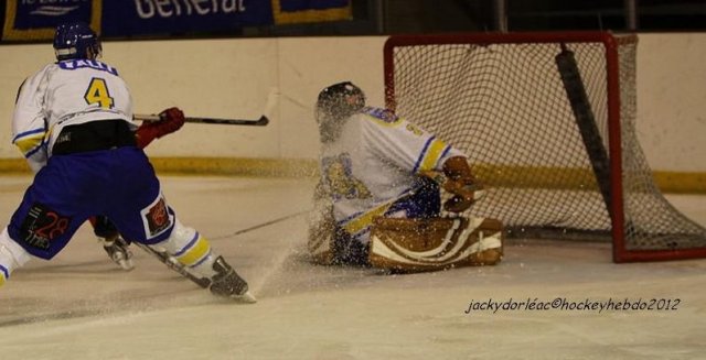 Photo hockey match Orléans - Wasquehal Lille le 28/01/2012