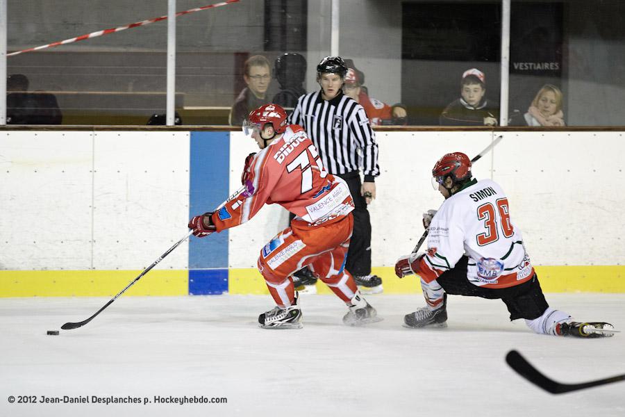 Valence 3 - 4 Mont-Blanc