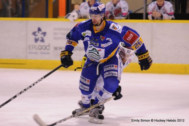 Photo hockey match Dijon  - Epinal  le 31/01/2012