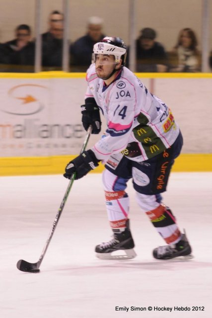 Photo hockey match Dijon  - Epinal  le 31/01/2012