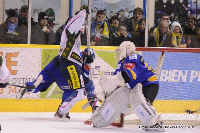 Photo hockey match Dijon  - Epinal  le 31/01/2012