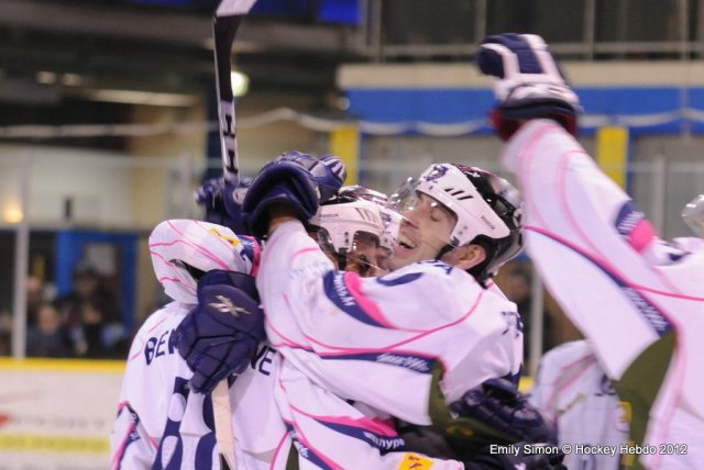 Photo hockey match Dijon  - Epinal  le 31/01/2012