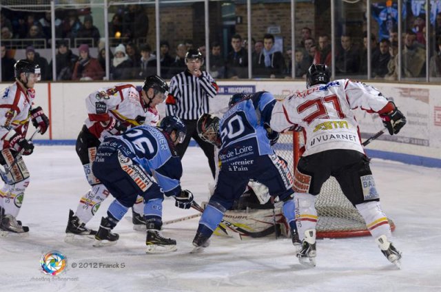 Photo hockey match Angers  - Morzine-Avoriaz le 04/02/2012