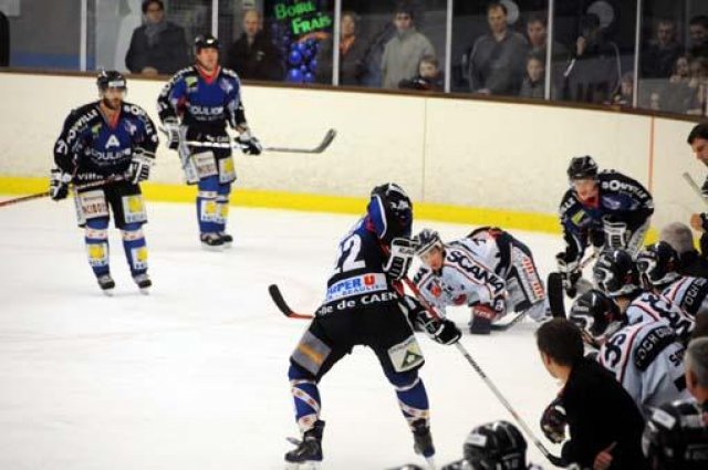 Photo hockey match Caen  - Angers  le 21/10/2008