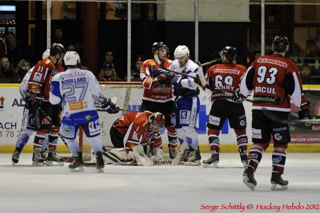 Photo hockey match Mulhouse - Reims* le 04/02/2012