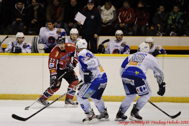 Photo hockey match Mulhouse - Reims* le 04/02/2012