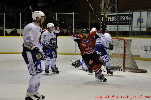 Photo hockey match Mulhouse - Reims* le 04/02/2012