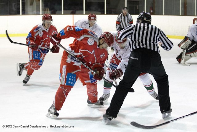 Photo hockey match Valence - Anglet le 11/02/2012