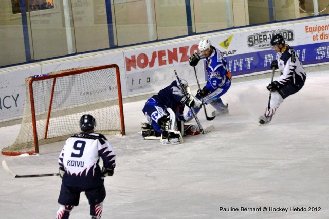 Photo hockey match Reims - Nice le 11/02/2012