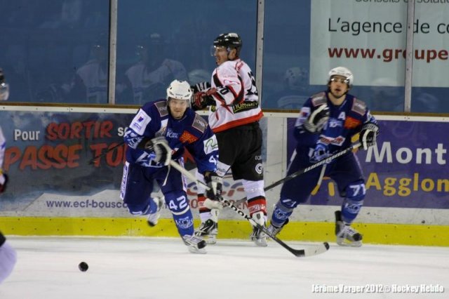 Photo hockey match Montpellier  - Mulhouse le 11/02/2012