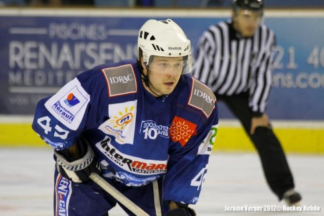 Photo hockey match Montpellier  - Mulhouse le 11/02/2012