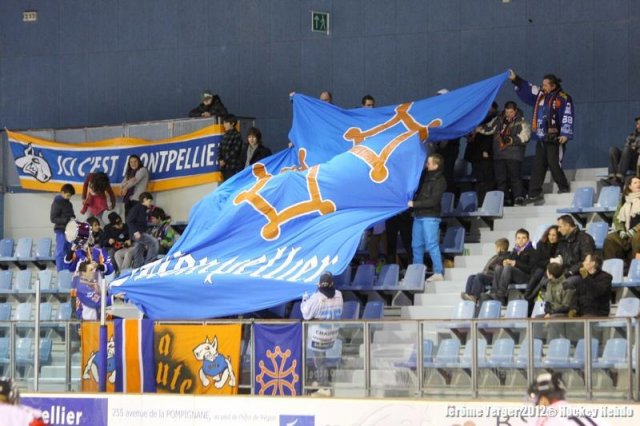 Photo hockey match Montpellier  - Mulhouse le 11/02/2012