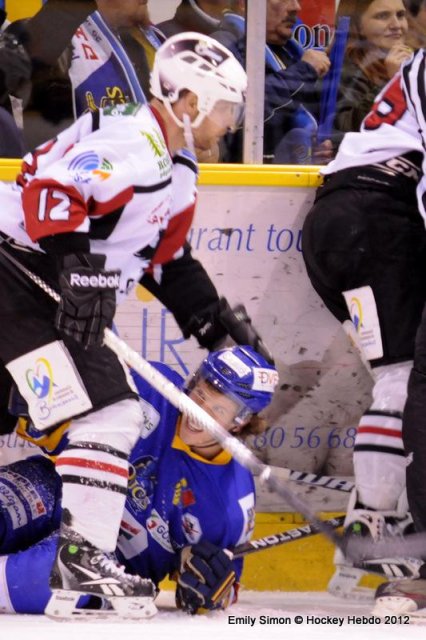 Photo hockey match Dijon  - Briançon  le 17/02/2012