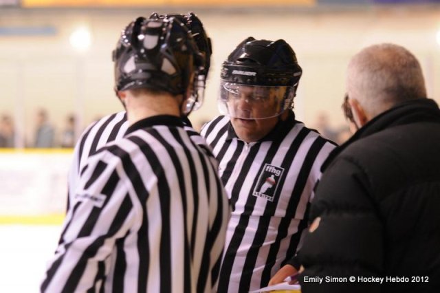 Photo hockey match Dijon  - Briançon  le 17/02/2012