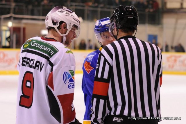 Photo hockey match Dijon  - Briançon  le 17/02/2012