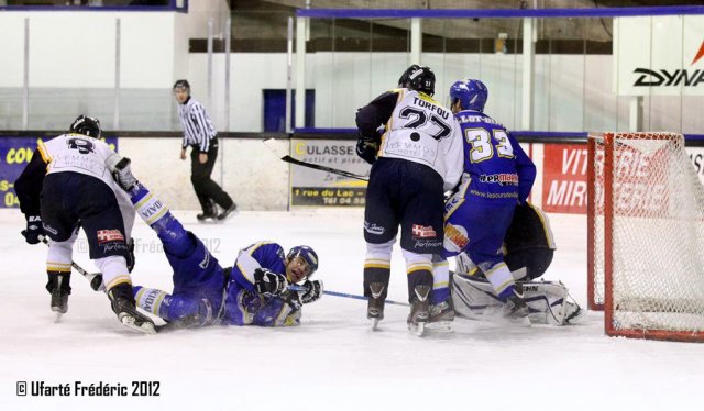 Photo hockey match Villard-de-Lans - Chamonix  le 17/02/2012