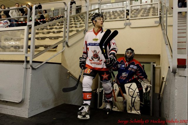 Photo hockey match Nice - Mulhouse le 18/02/2012