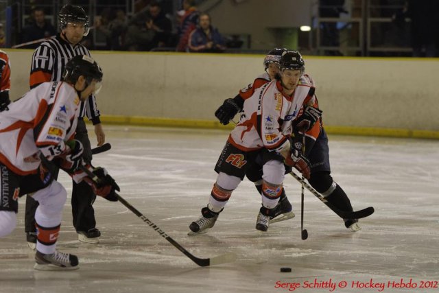 Photo hockey match Nice - Mulhouse le 18/02/2012