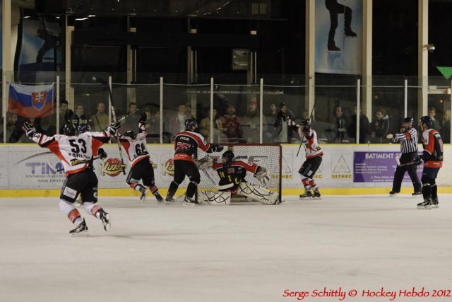 Photo hockey match Nice - Mulhouse le 18/02/2012