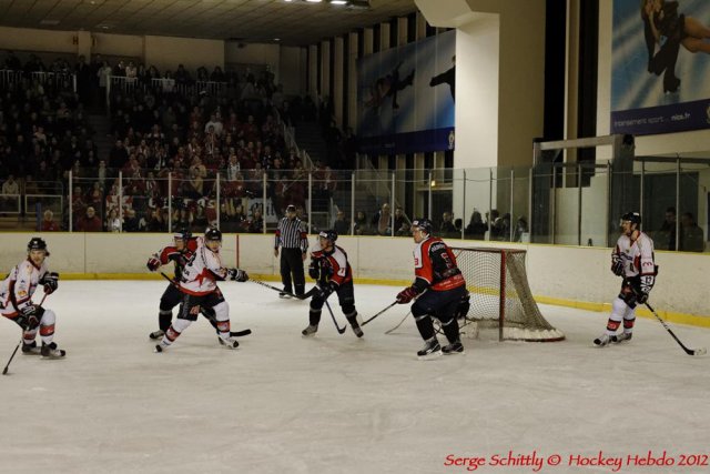 Photo hockey match Nice - Mulhouse le 18/02/2012