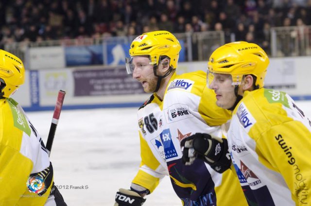 Photo hockey match Angers  - Strasbourg  le 21/02/2012