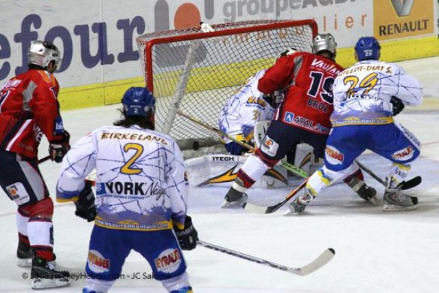 Photo hockey match Grenoble  - Villard-de-Lans le 21/10/2008