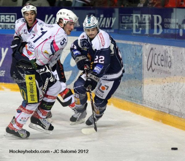 Photo hockey match Grenoble  - Epinal  le 25/02/2012