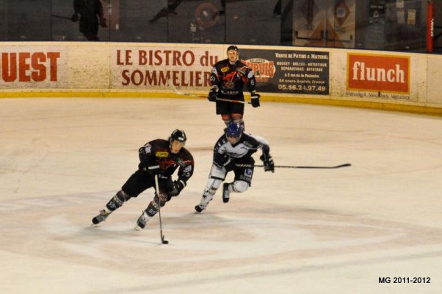 Photo hockey match Bordeaux - Brest  le 25/02/2012