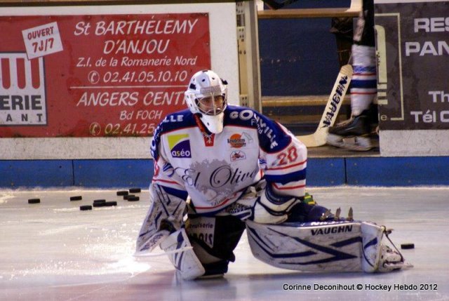 Photo hockey match Angers  - Caen  le 25/02/2012