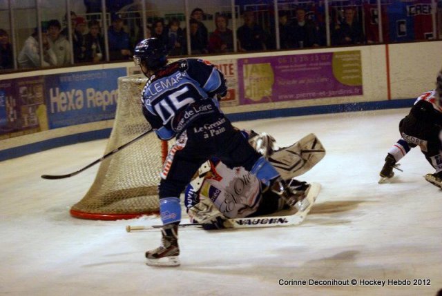 Photo hockey match Angers  - Caen  le 25/02/2012
