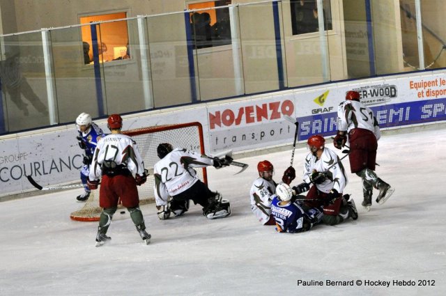 Photo hockey match Reims* - Cergy-Pontoise le 25/02/2012