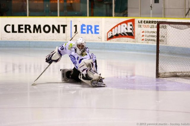 Photo hockey match Clermont-Ferrand - Compiègne le 25/02/2012