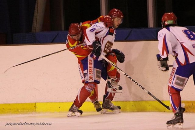 Photo hockey match Orléans - Asnières le 25/02/2012