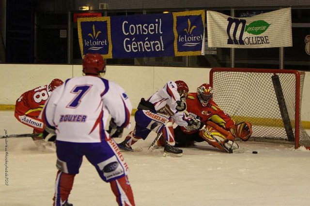 Photo hockey match Orléans - Asnières le 25/02/2012