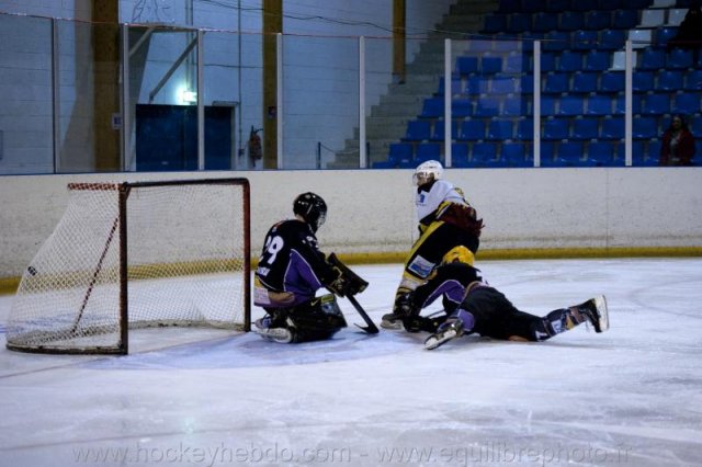 Photo hockey reportage PO D3 : play-off : Des Hiboux trop tendres