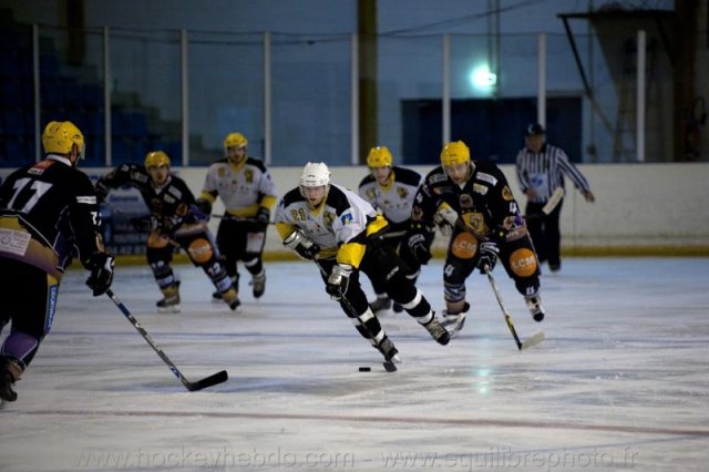 Photo hockey reportage PO D3 : play-off : Des Hiboux trop tendres