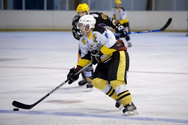 Photo hockey reportage PO D3 : play-off : Des Hiboux trop tendres