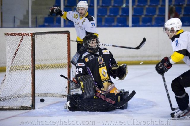 Photo hockey reportage PO D3 : play-off : Des Hiboux trop tendres