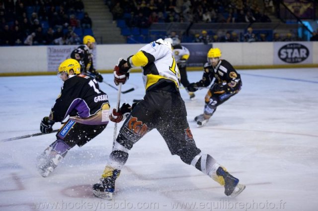 Photo hockey reportage PO D3 : play-off : Des Hiboux trop tendres