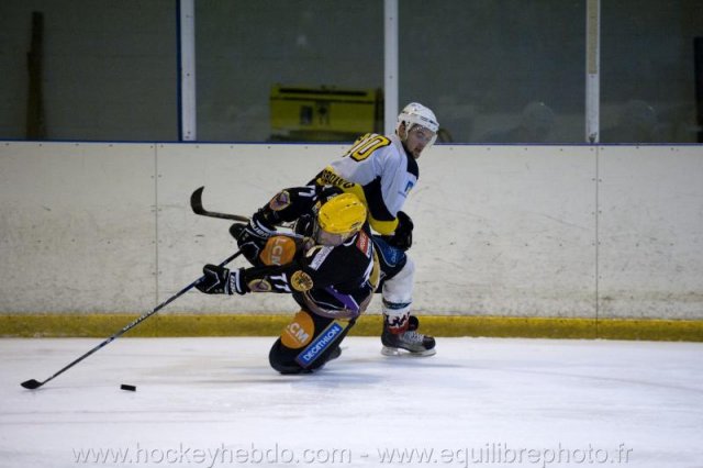Photo hockey reportage PO D3 : play-off : Des Hiboux trop tendres