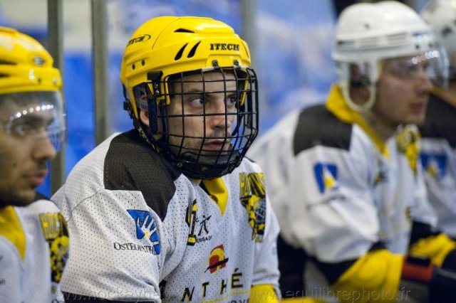 Photo hockey reportage PO D3 : play-off : Des Hiboux trop tendres