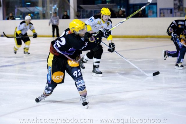 Photo hockey reportage PO D3 : play-off : Des Hiboux trop tendres