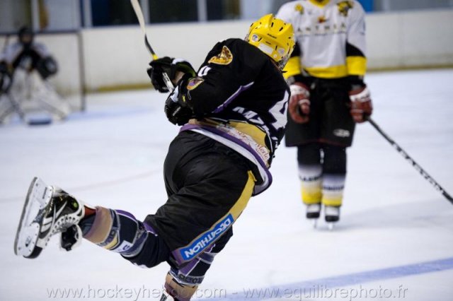 Photo hockey reportage PO D3 : play-off : Des Hiboux trop tendres