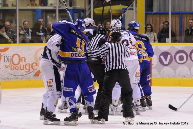 Photo hockey match Dijon  - Grenoble  le 06/03/2012