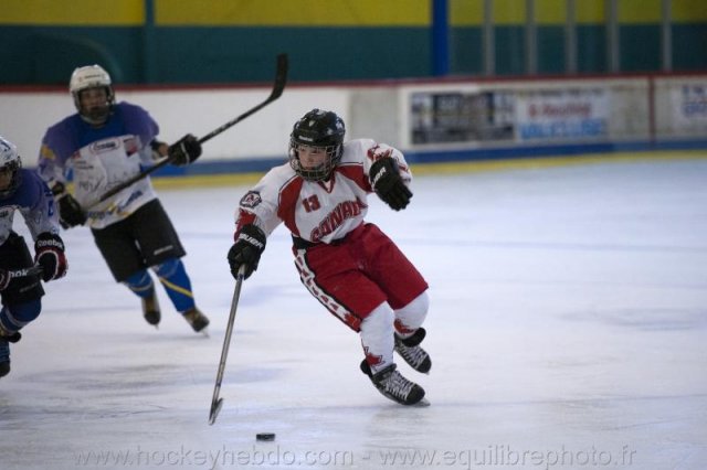 Photo hockey reportage U13 : Avignon vs Mont-Royal Outremont (Canada)