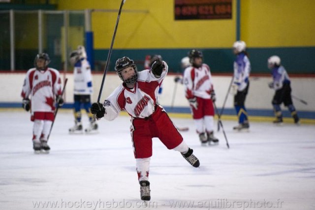 Photo hockey reportage U13 : Avignon vs Mont-Royal Outremont (Canada)