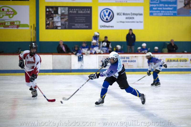 U13 : Avignon vs Mont-Royal Outremont (Canada) — Reportage