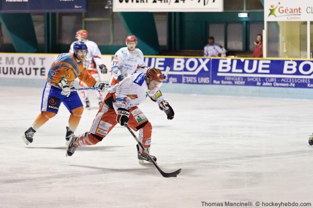 Photo hockey match Clermont-Ferrand - Amnéville le 03/03/2012