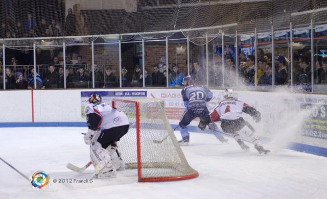 Photo hockey match Angers  - Briançon  le 10/03/2012